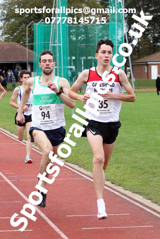 One mile, NECAA Open Meeting, Morpeth, Sunday, October 18th. David T. Hewitson/Sports for All Pics